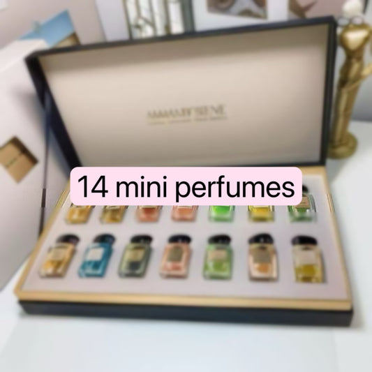 14 mini perfume set
