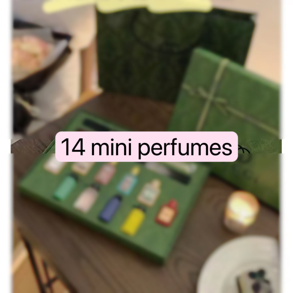 14 mini perfume set