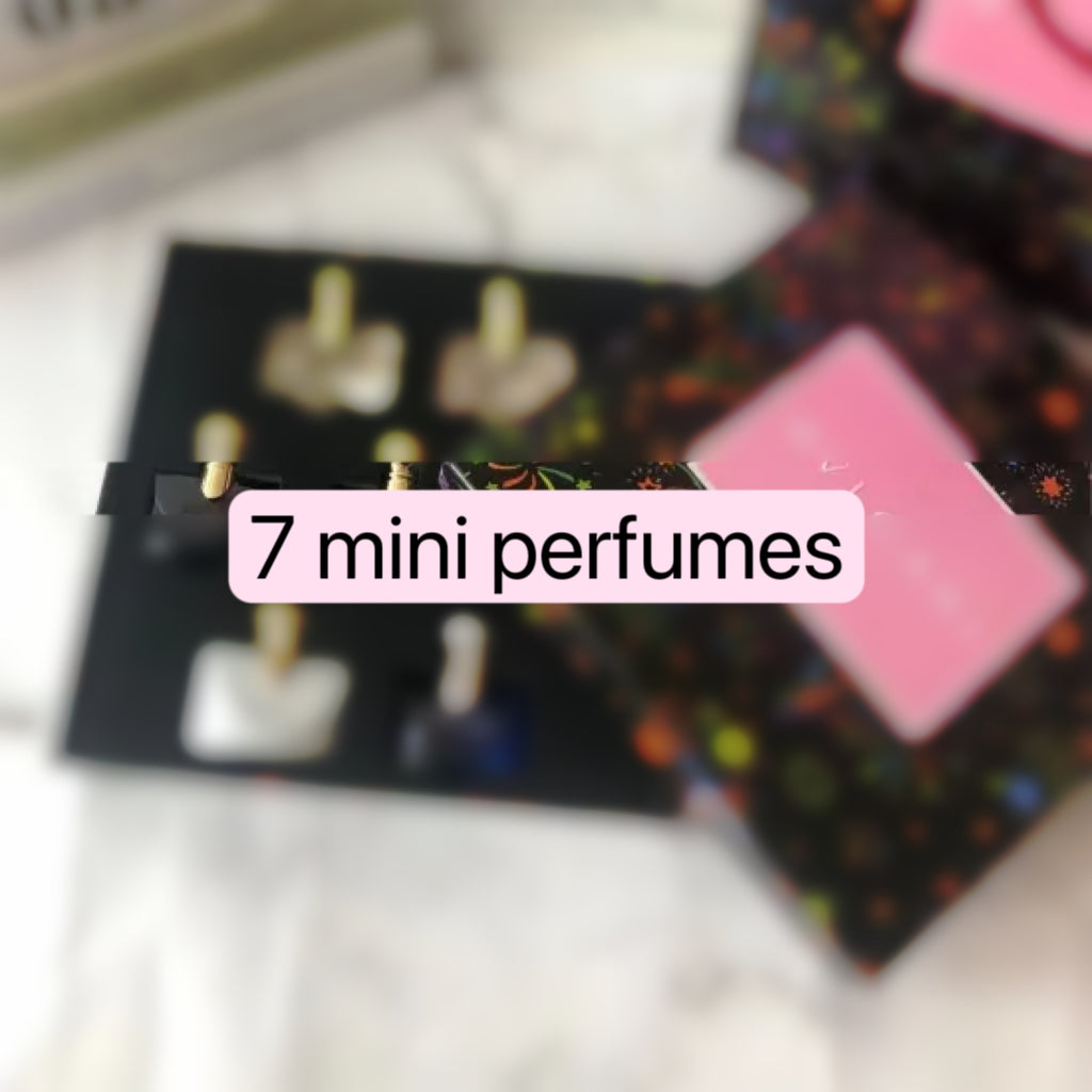 7 mini perfume set