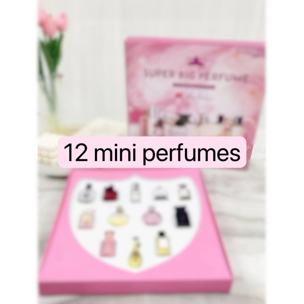12 mini perfume set