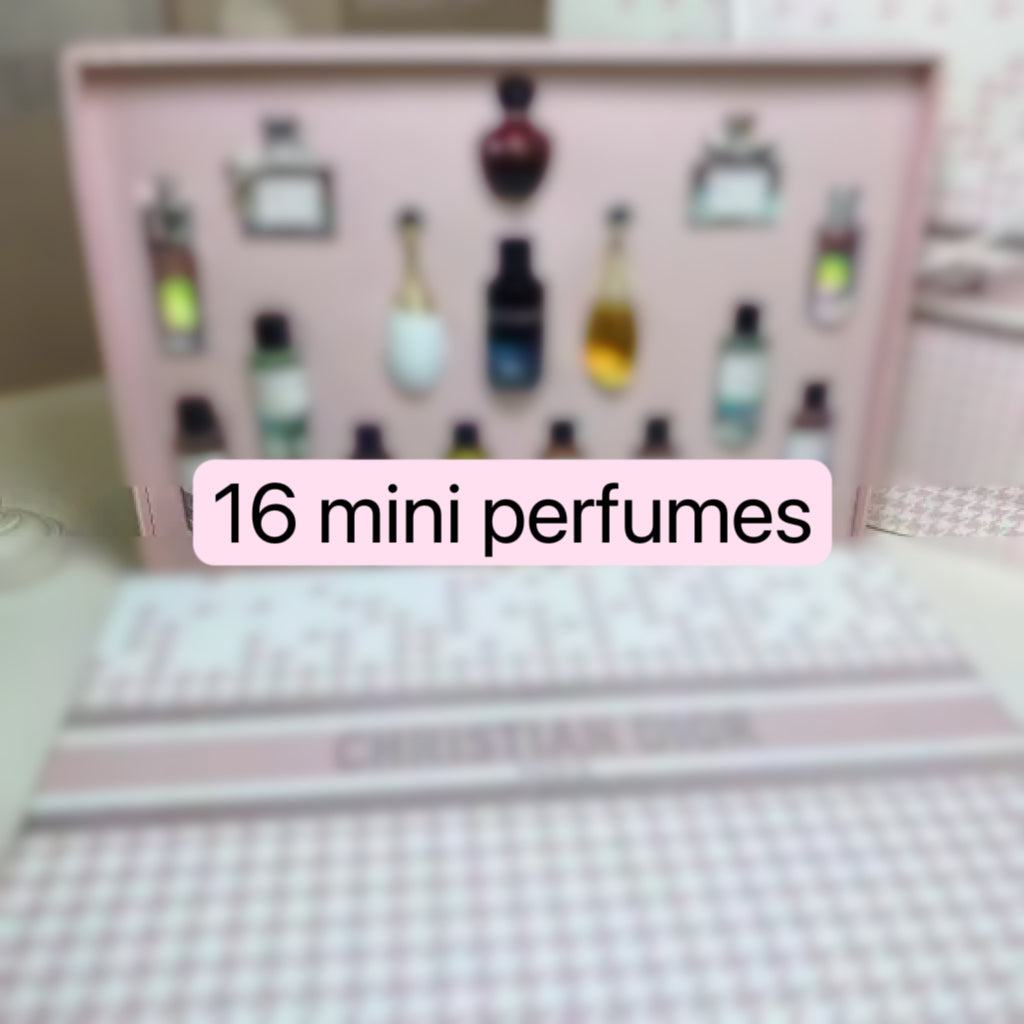 16 mini perfume set