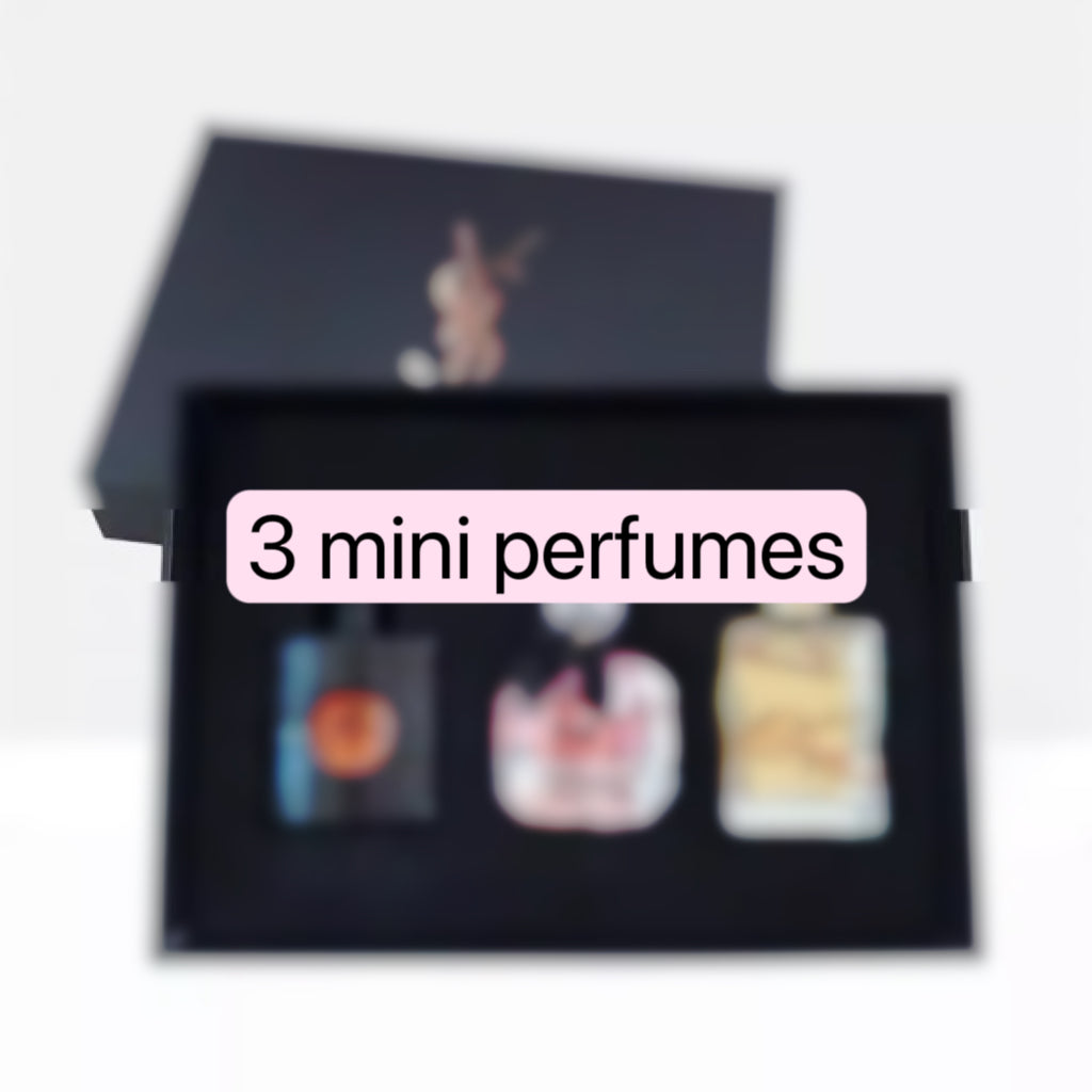 3 mini perfume set