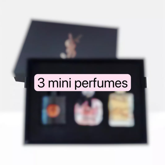3 mini perfume set